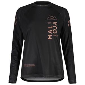 Maloja  Women's ElferkofelM. - Fietsshirt, zwart