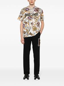 Just Cavalli Trainingsbroek met logo - Zwart