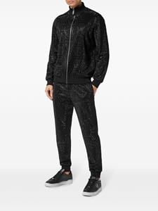 Philipp Plein Trainingspak met monogram-print - Zwart