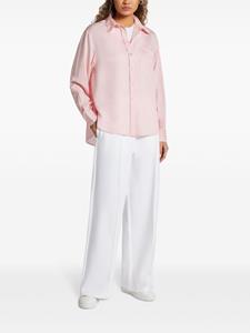 Lacoste wide-leg track pants - Wit