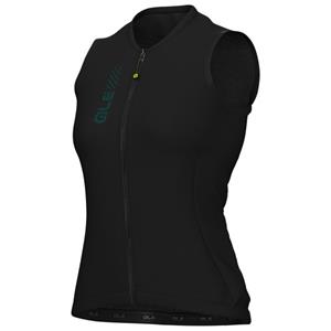 Alé - Women's Color Block Sleeveless Jersey - Fietshemd, zwart