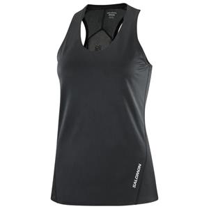 Salomon  Women's Sense Aero Singlet - Hardloopshirt, zwart