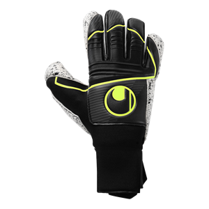 Uhlsport Supergrip+ Flex Frame Carbon Black Fluo Yellow - Keepershandschoenen - Maat 11
