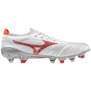 Mizuno Morelia Neo IV Beta Made in Japan SG Charge - Wit/Radiant Red