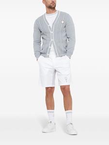 Brunello Cucinelli Shorts met geborduurd logo - Wit