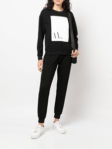 Armani Exchange Joggingbroek met trekkoord - Zwart