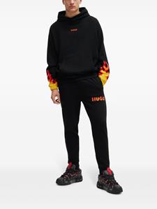 HUGO Straight trainingsbroek - Zwart
