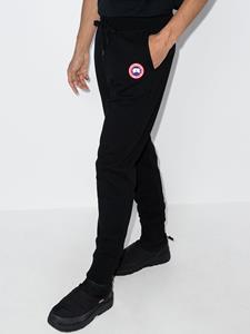 Canada Goose Trainingsbroek met logopatch - Zwart