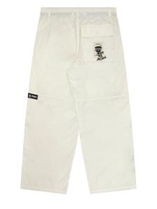 AAPE BY *A BATHING APE Broek met elastische taille - Wit