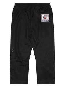 AAPE BY *A BATHING APE Trainingsbroek met logopatch - Zwart