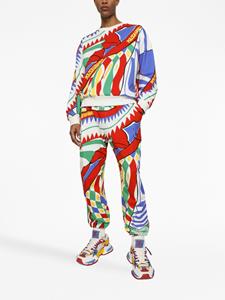 Dolce & Gabbana Trainingsbroek met logoprint - Rood