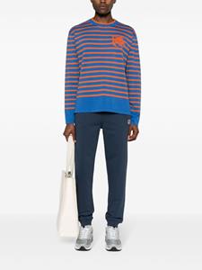 Maison Kitsuné Trainingsbroek met logopatch - Blauw