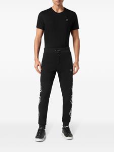 Philipp Plein Trainingsbroek met monogramprint - Zwart