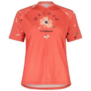 Maloja  Women's TennoM. Allmountain 1/2 - Fietsshirt, rood