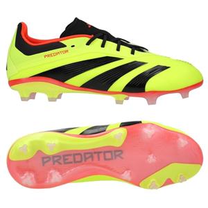 Adidas Predator Elite FG Energy Citrus - Geel/Zwart/Rood Kids