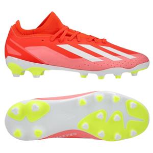 Adidas X Crazyfast League MG Energy Citrus - Rood/Wit/Geel Kids