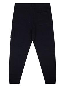 Stone Island Jersey trainingsbroek met Compass-logopatch - Blauw