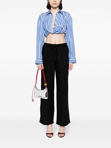 Reformation Olina linen trousers - Zwart