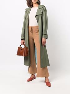Eleventy Broek met wijde pijpen - Beige