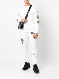 Moose Knuckles Joggingbroek met borduurwerk - Wit