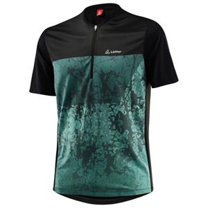 Löffler  Bike Shirt Half Zip Shady - Fietsshirt, zwart