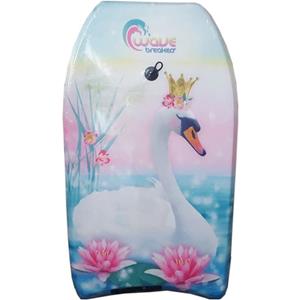 Wave Breakers Zwanen speelgoed zwem bodyboard 83 cm voor jongens