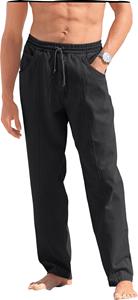 Your Look... for less! Heren comfortbroek zwart Maat