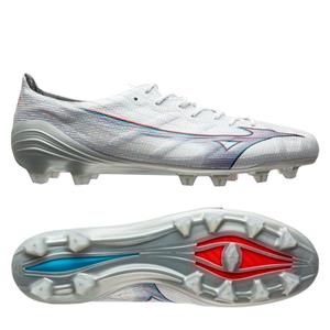 Mizuno Alpha Made in Japan FG - Wit/Rood