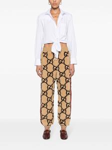 Gucci Trainingsbroek met jacquard - Beige