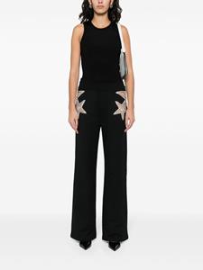 Dsquared2 Trainingsbroek verfraaid met kristallen - Zwart