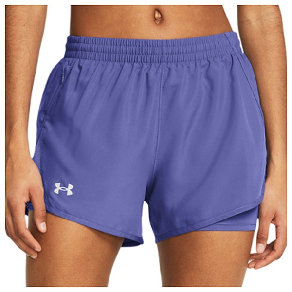 Under Armour  Women's Fly By 2-In-1 Short - Hardloopshort, purper