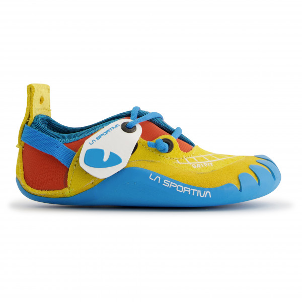 La sportiva  Kid's Gripit - Klimschoenen, blauw/geel/wit