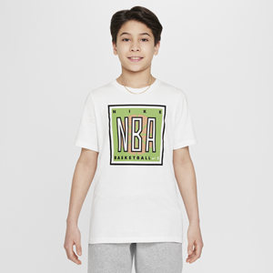 Nike Team 31 Courtside  Max90 NBA-shirt voor jongens - Wit