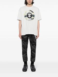 AAPE BY *A BATHING APE Trainingsbroek met camouflageprint - Zwart