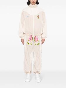 KidSuper embroidered-motif track pants - Beige
