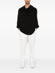 Rick Owens DRKSHDW Katoenen trainingsbroek met print - Wit