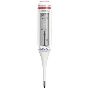 Scala SC 1493 Fieberthermometer Wasserfest, Mit Fieberalarm