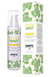 Exsens Spearmint - Verwarmende massageolie - 50 ml