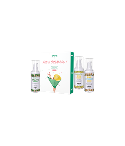 Exsens - Let's Celebrate - Massageolie pakket - 3-delig