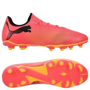 PUMA Future 7 Play FG/AG Forever Faster - Roze/Zwart/Sun Stream