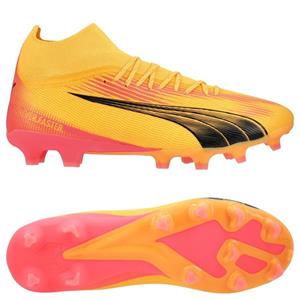 PUMA Ultra Pro FG/AG Forever Faster - Sun Stream/Zwart/Roze