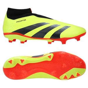 Adidas Predator League Laceless FG Energy Citrus - Geel/Zwart/Wit