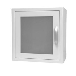 AED binnenkast met alarm (wit - zonder logo)