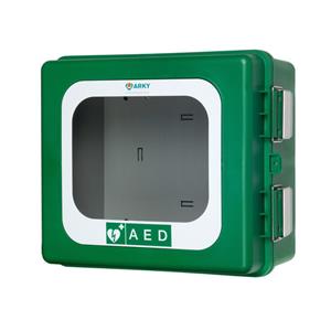 Defisign ARKY kunststof buitenkast met aluminium inlay, alarm en verwarming (24V)
