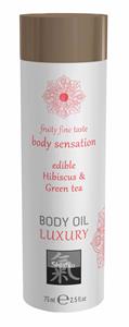 Shiatsu  Eetbare Body Oil - Hibiskus & Groene Thee