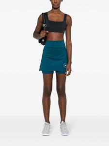 Adidas by Stella McCartney logo-print skorts - Blauw