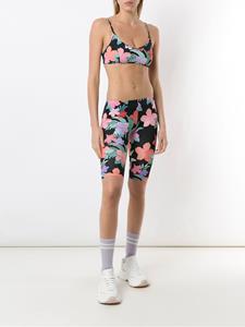 Amir Slama Sporttop met print - Zwart