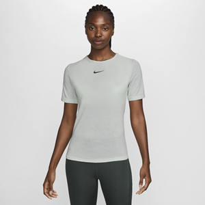 Nike Swift Wool Dri-FIT hardlooptop met korte mouwen voor dames - Groen