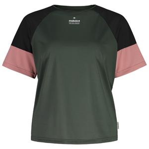 Maloja  Women's HochgasserM. - Fietsshirt, olijfgroen