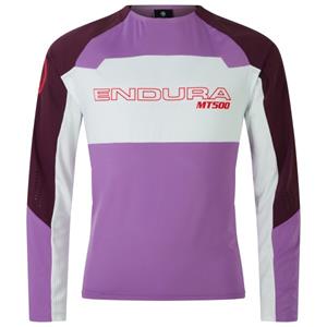 Endura  MT500 Burner Lite Trikot Langarm - Fietsshirt, purper